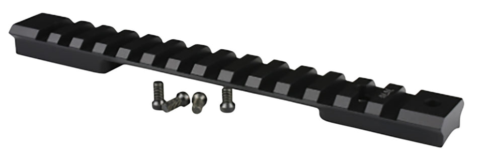 Warne 7664M Mountain Tech Tactical Picatinny Rail Black Anodized Savage 110 Short Action 0 MOA