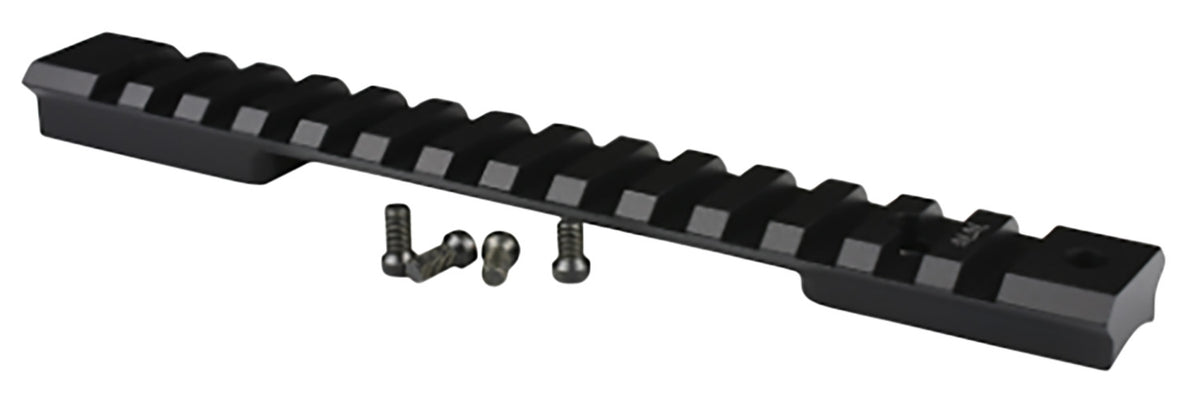 Warne 7665M Mountain Tech Tactical Picatinny Rail Black Anodized Savage 110 Long Action 0 MOA