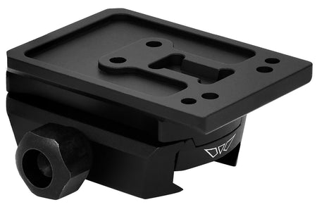 Warne 6104M Red-Dot Riser for Holosun AEMS Tactical Matte Black Anodized