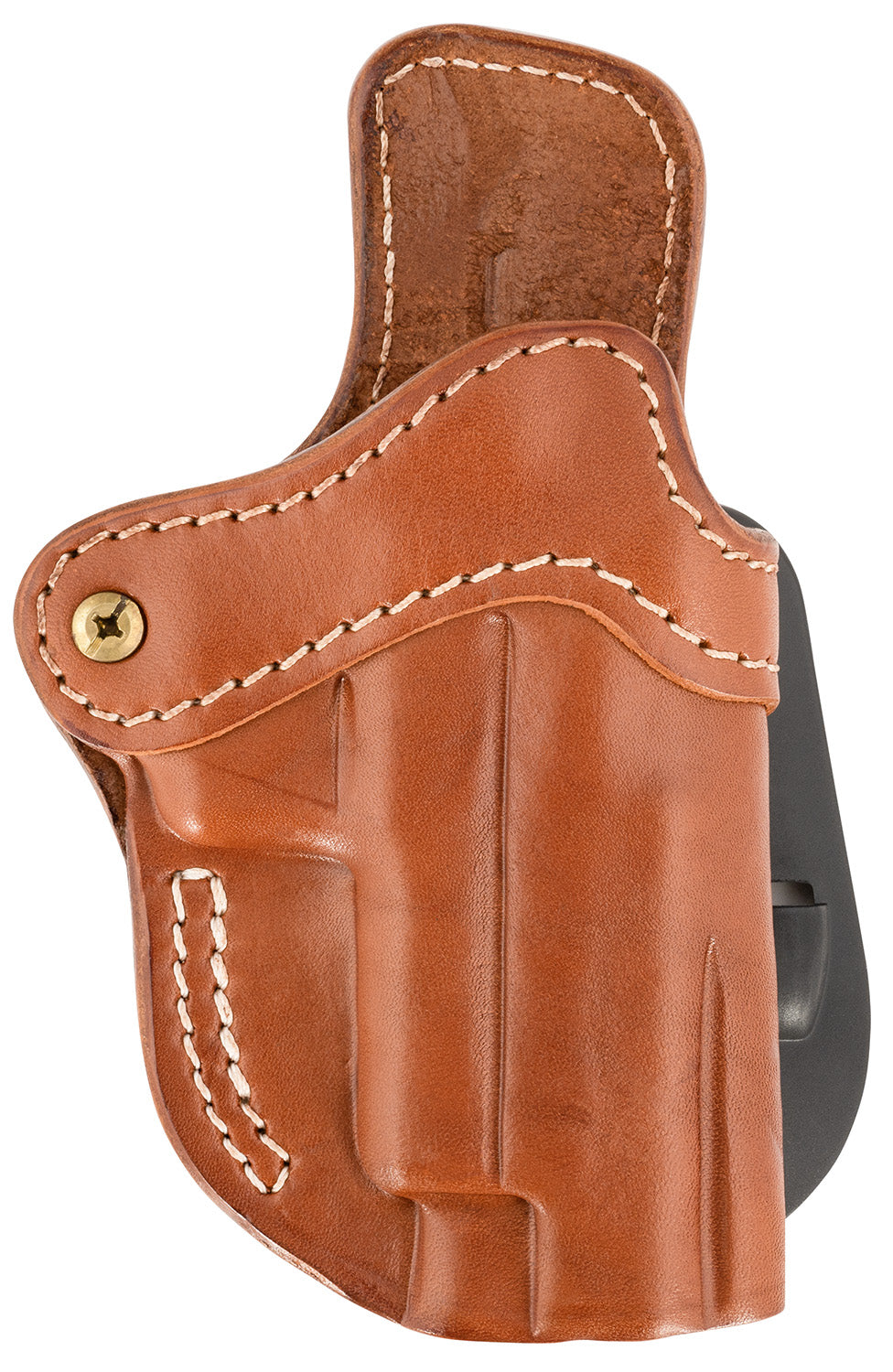 1791 Gunleather Optic Ready Paddle Holster OWB Size 2.3 Classic Brown Leather Fits Glock 17/Walther PPQ Right Hand