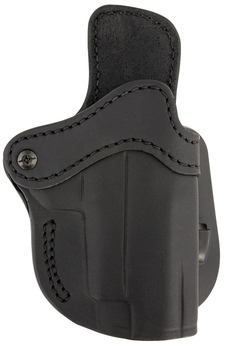 1791 Gunleather Optic Ready Paddle Holster OWB Size 2.3 Signature Brown Leather Fits Glock 17/Walther PPQ Right Hand