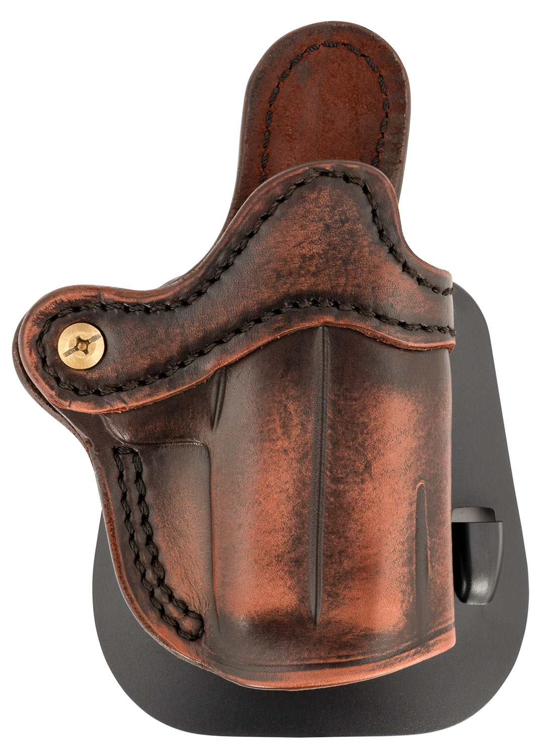 1791 Gunleather Optic Ready Compact Paddle Holster OWB Vintage Leather Fits Glock 43/Sig P365/Taurus GX4 Right Hand