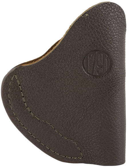 1791 Gunleather Fair Chase IWB Size 02 Brown Deer Hide Leather Holster Belt Clip Left Hand Fits Ruger LCR