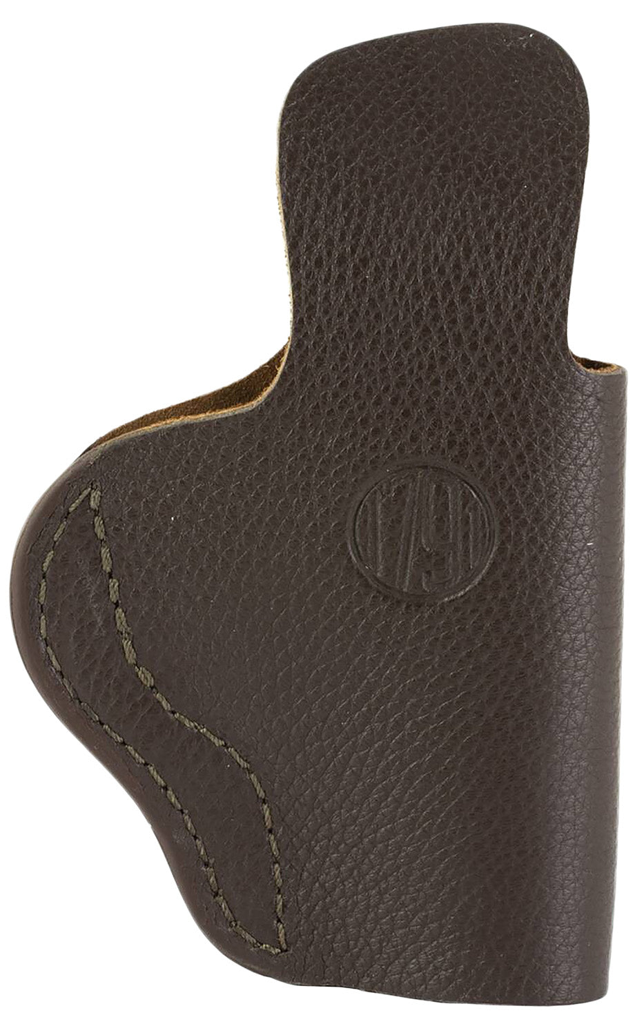 1791 Gunleather Fair Chase IWB Size 04 Brown Deer Hide Leather Holster Belt Clip Left Hand Fits Glock 17/19