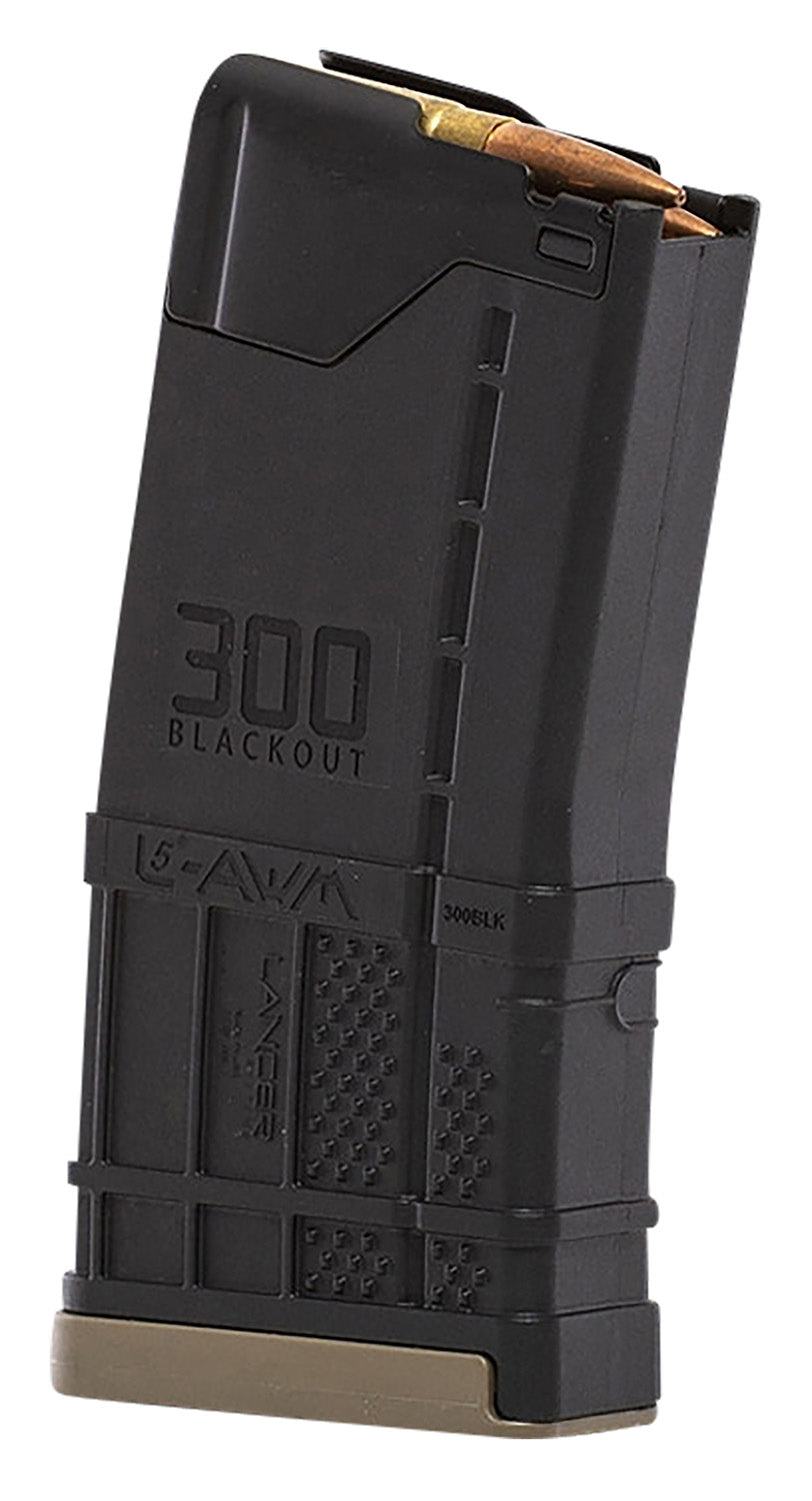 Lancer L5AWM .300 Blackout 20-Round Opaque Black Polymer Magazine for AR-15