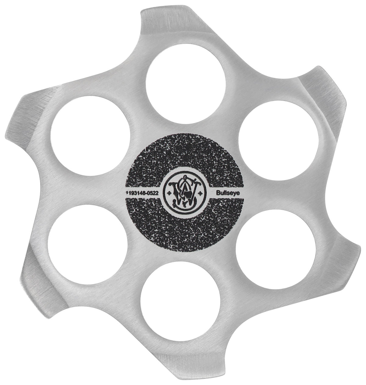 Smith & Wesson 1193147 M&P Bullseye Throwing Circles Stainless Steel with Embroidered Carry Case 4-Pack