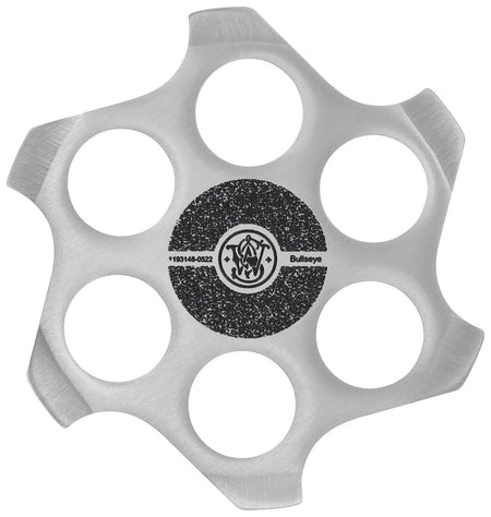 Smith & Wesson 1193147 M&P Bullseye Throwing Circles Stainless Steel with Embroidered Carry Case 4-Pack