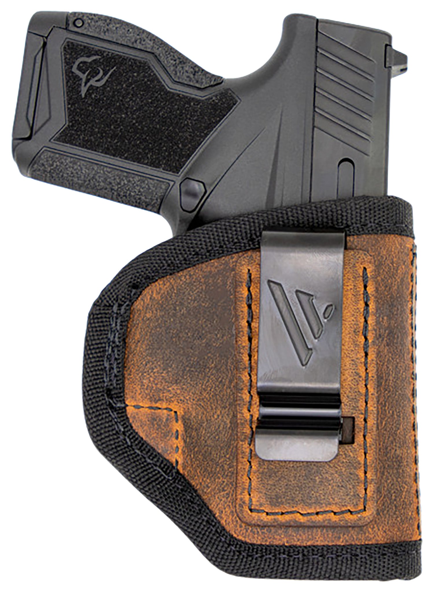 Versacarry RA2112 Ranger IWB Size 02 Brown Leather Belt Clip Holster
