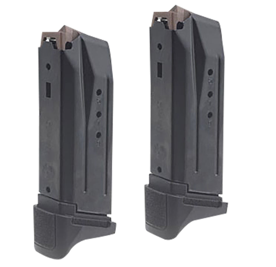 Ruger 90729 Security-380 10rd .380 ACP Black Steel Magazine Value Pack (2-Pack)