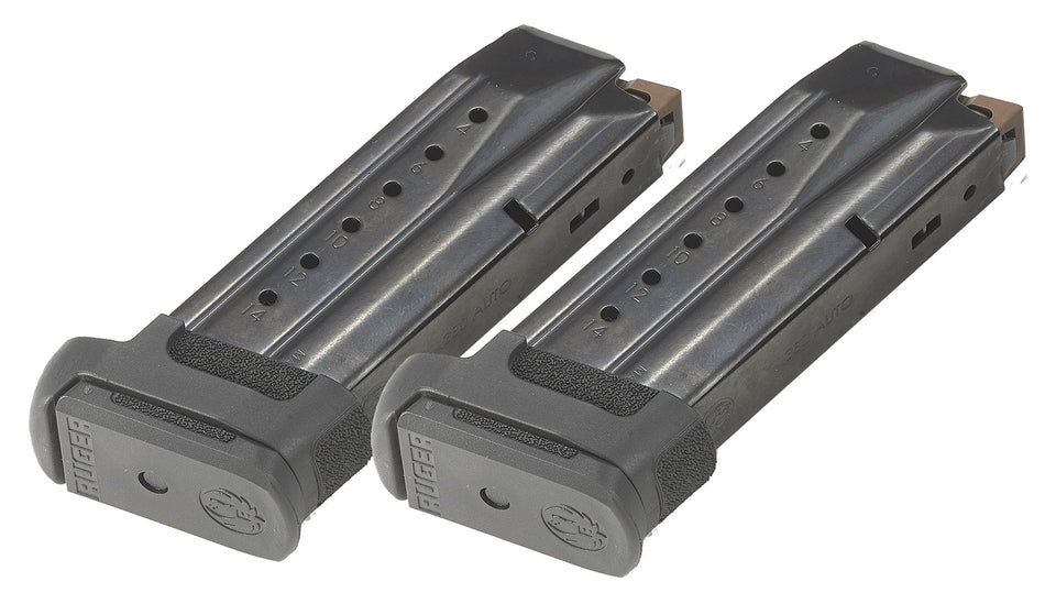 Ruger 90731 Security-380 15rd .380 ACP Black Steel Magazine Value Pack (2-Pack)