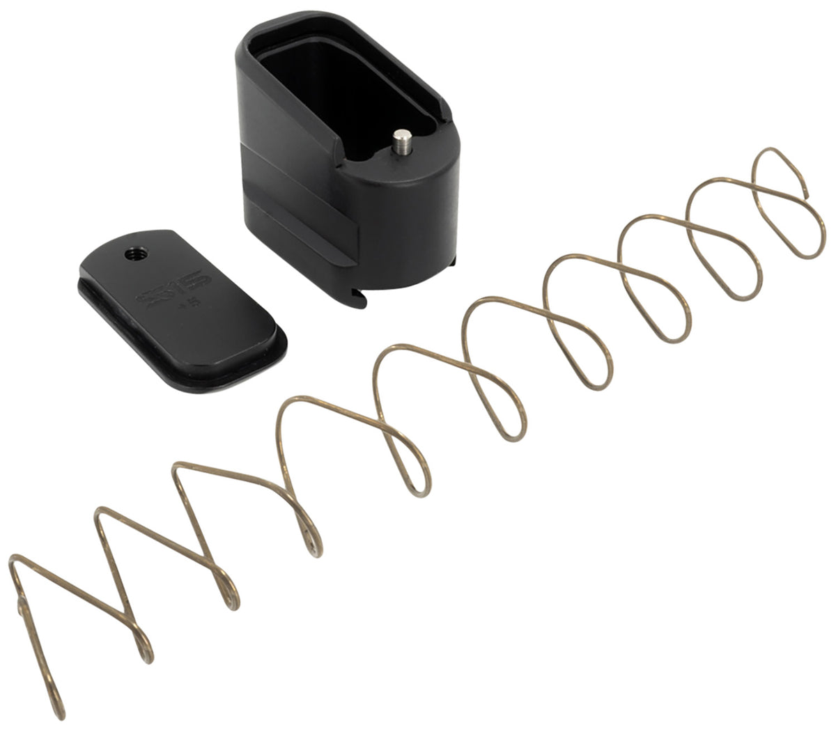 Shield Arms SAS15ME5BLK +5 Round Extension for S15 Magazine – Black Anodized Aluminum