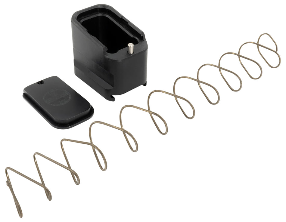 Shield Arms G19ME5BLK +5 Magazine Extension for Glock 19/23, 9mm/40 S&W – Black Anodized Aluminum