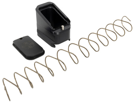 Shield Arms CZP10CME5BLK +5 Magazine Extension for CZ P10-C/P07, 9mm/40 S&W – Black Aluminum