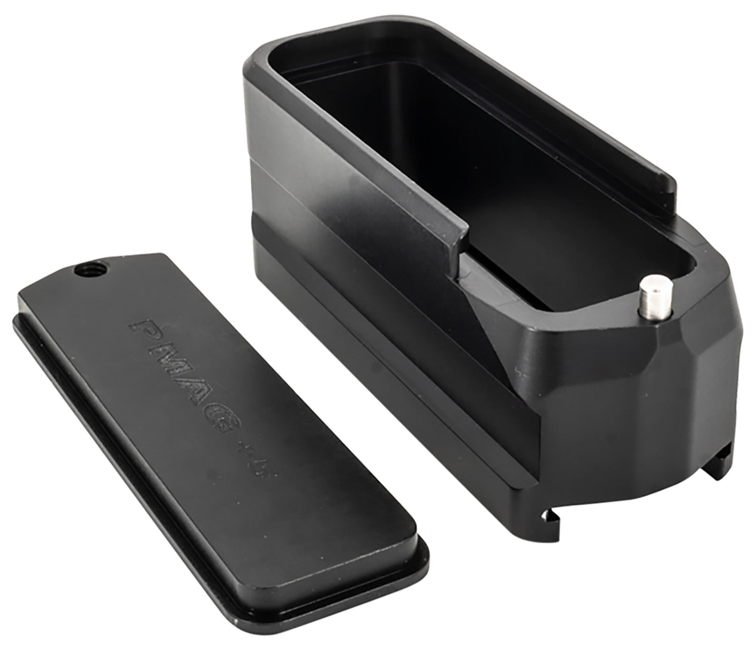 Shield Arms SAMEPMAG5BLK +5 Magazine Extension for Magpul PMAG Gen M3 – Black Anodized Aluminum