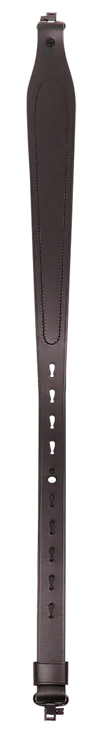 Galco RS19B No-Slip Black Leather Adjustable Rifle Sling 29"-42" OAL