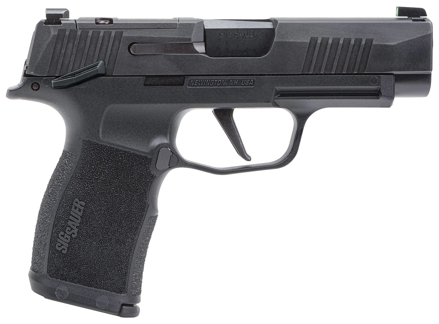 Sig Sauer 365XL9BXR3PMS10 P365XL *MA Compliant 9mm Luger 10+1 3.70" Black Barrel, Black Nitron Optic Ready/Serrated SS Slide, Black SS Frame w/Beavertail & Black Polymer Grips