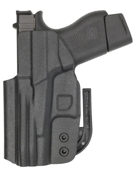 C&G Holsters 0026100 Covert IWB Kydex Holster Black Belt Clip for Glock 42