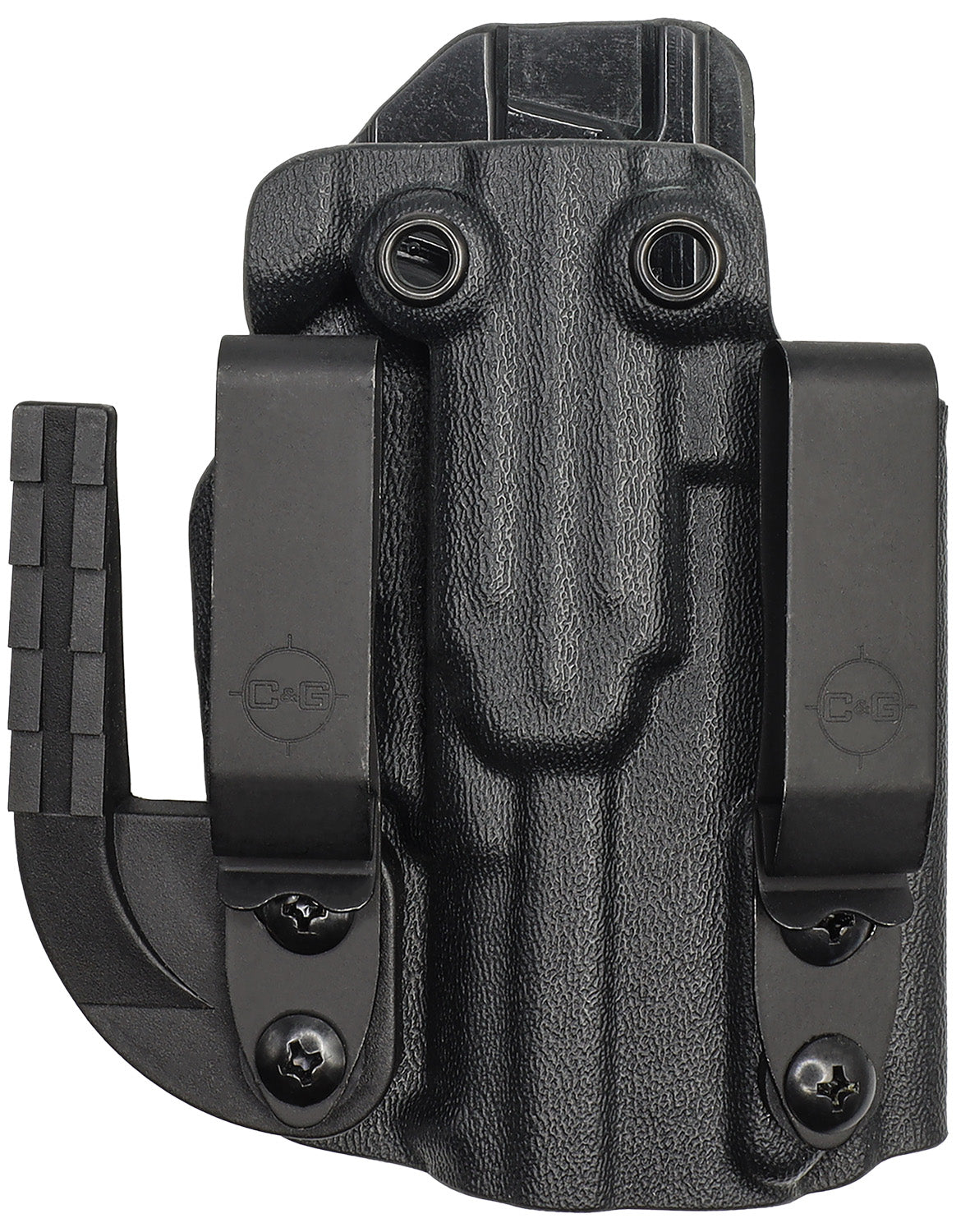 C&G Holsters 0258100 Covert IWB Kydex Holster Black Belt Clip for Sig Sauer P365