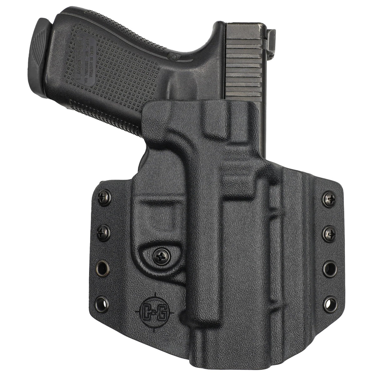 C&G Holsters Covert OWB Kydex Holster for 1911 Government 5 Inch Black