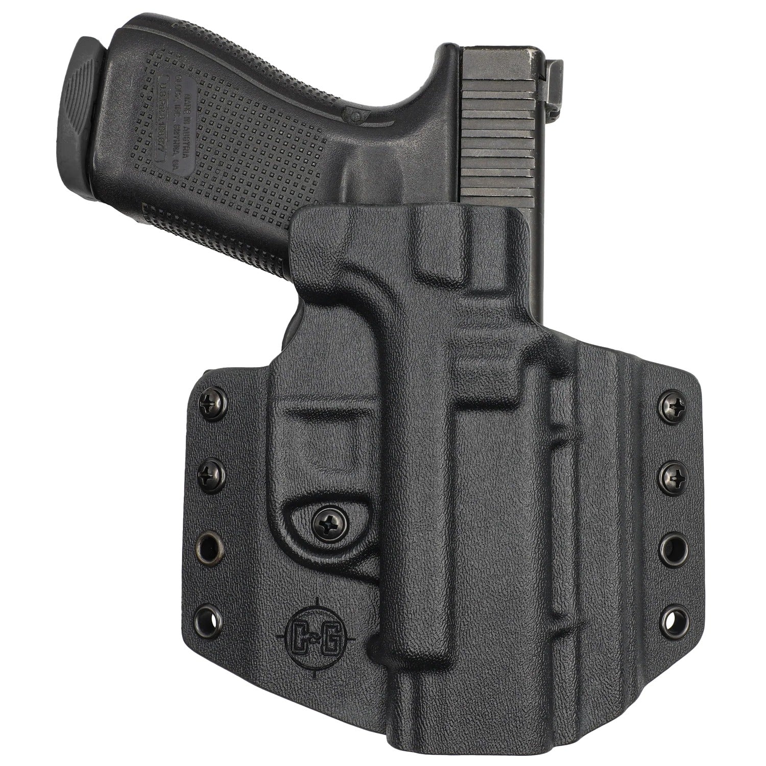 C&G Holsters Covert OWB Kydex Holster for 1911 Government 5 Inch Black