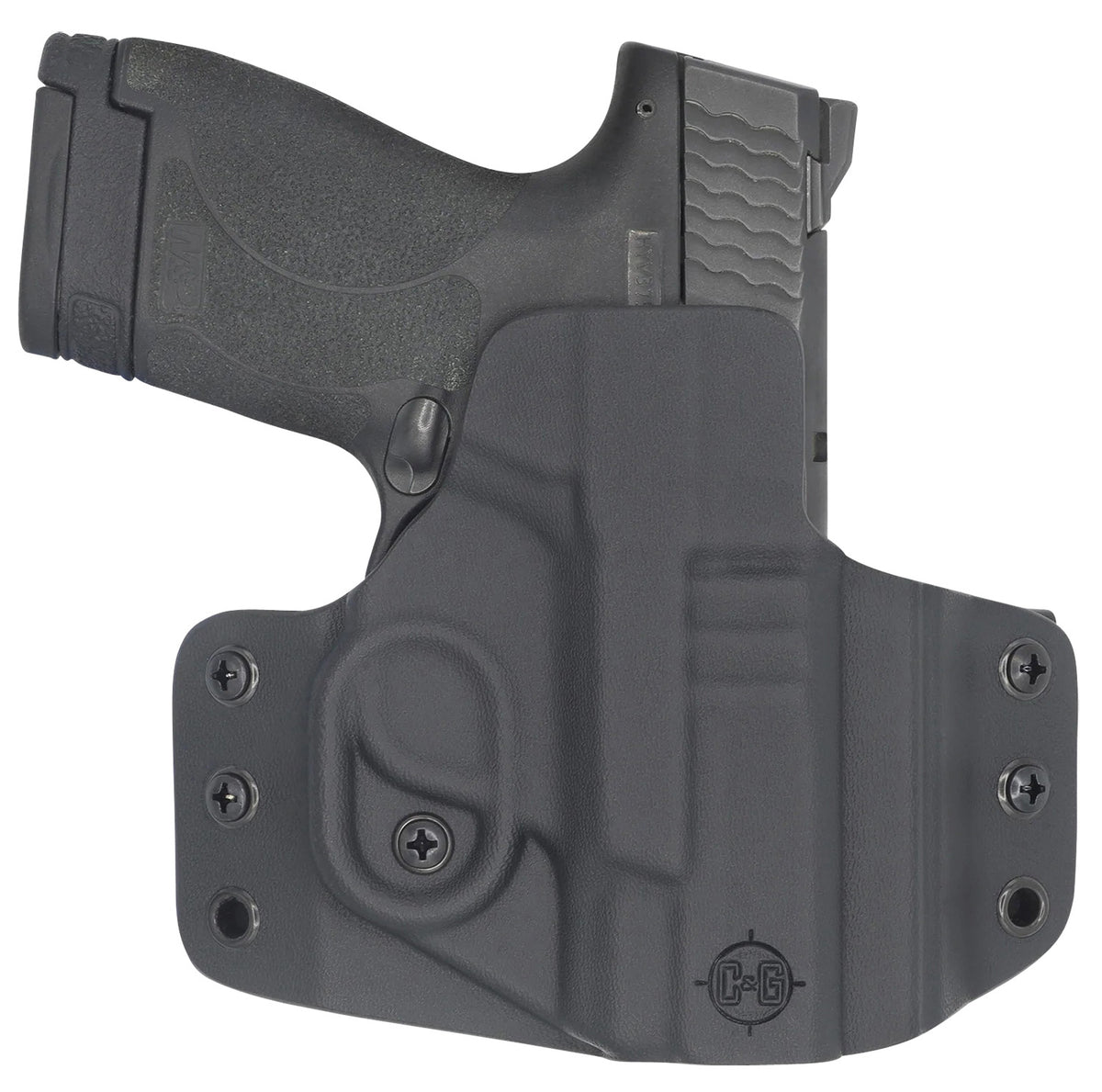 C&G Holsters Covert OWB Kydex Holster for M&P Shield 9/40 3.1 Inch Black