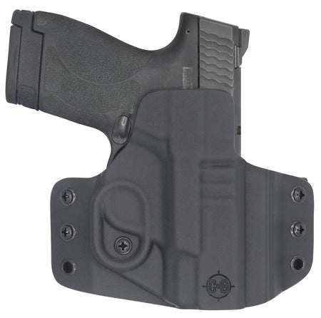 C&G Holsters Covert OWB Kydex Holster for M&P Shield 9/40 3.1 Inch Black