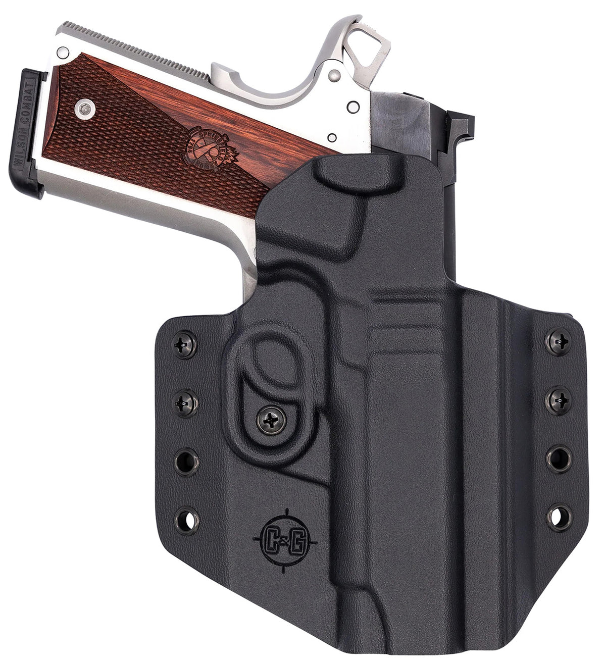 C&G Holsters Covert OWB Kydex Holster for 1911 4.25 Inch Wilson Combat EDC X9 Right Hand