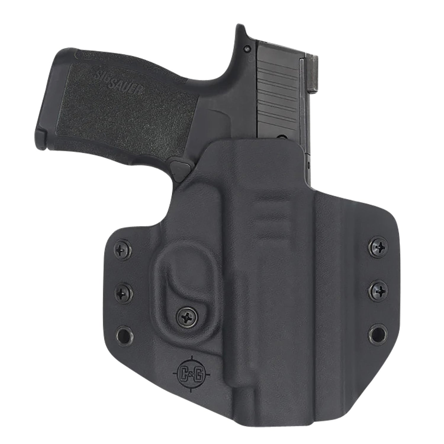 C&G Holsters Covert OWB Kydex Holster for Sig P365 XL Right Hand Black
