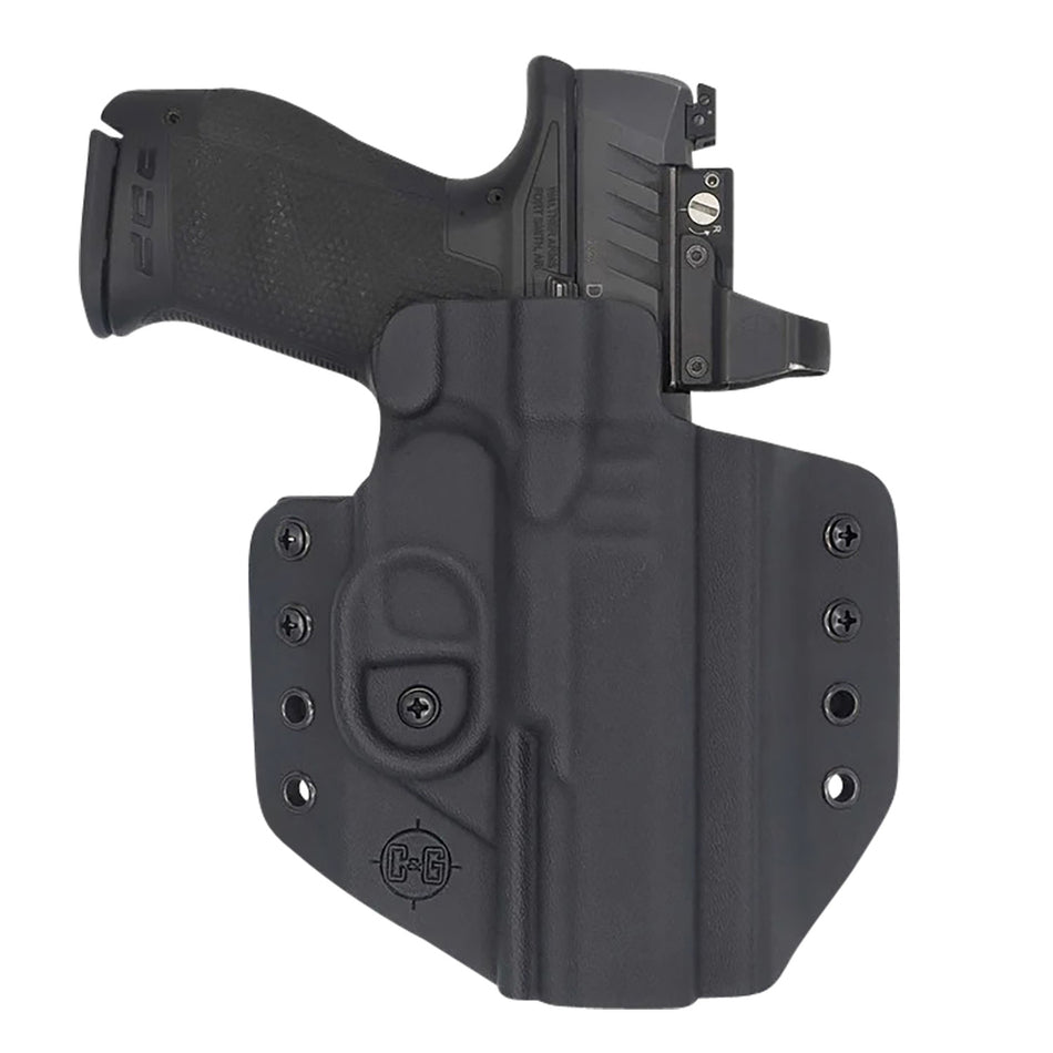 C&G Holsters 1206100 Covert OWB Kydex Belt Loop Holster for Walther PDP 4.5" Right Hand