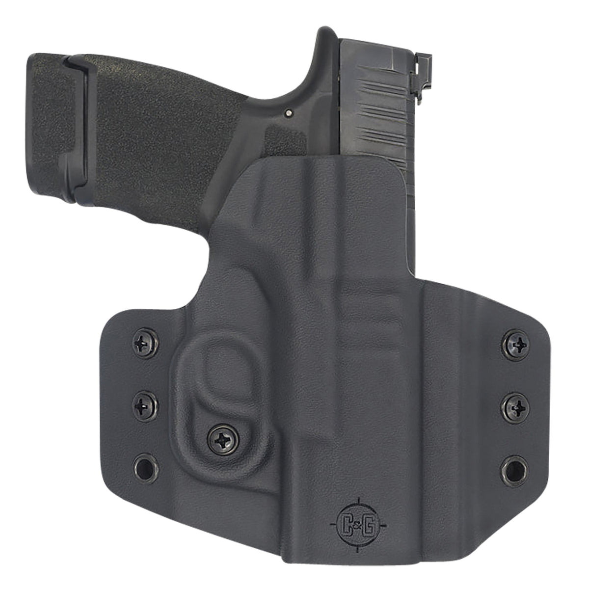 C&G Holsters 0950100 Covert OWB Kydex Belt Loop Holster Springfield Hellcat Right Hand