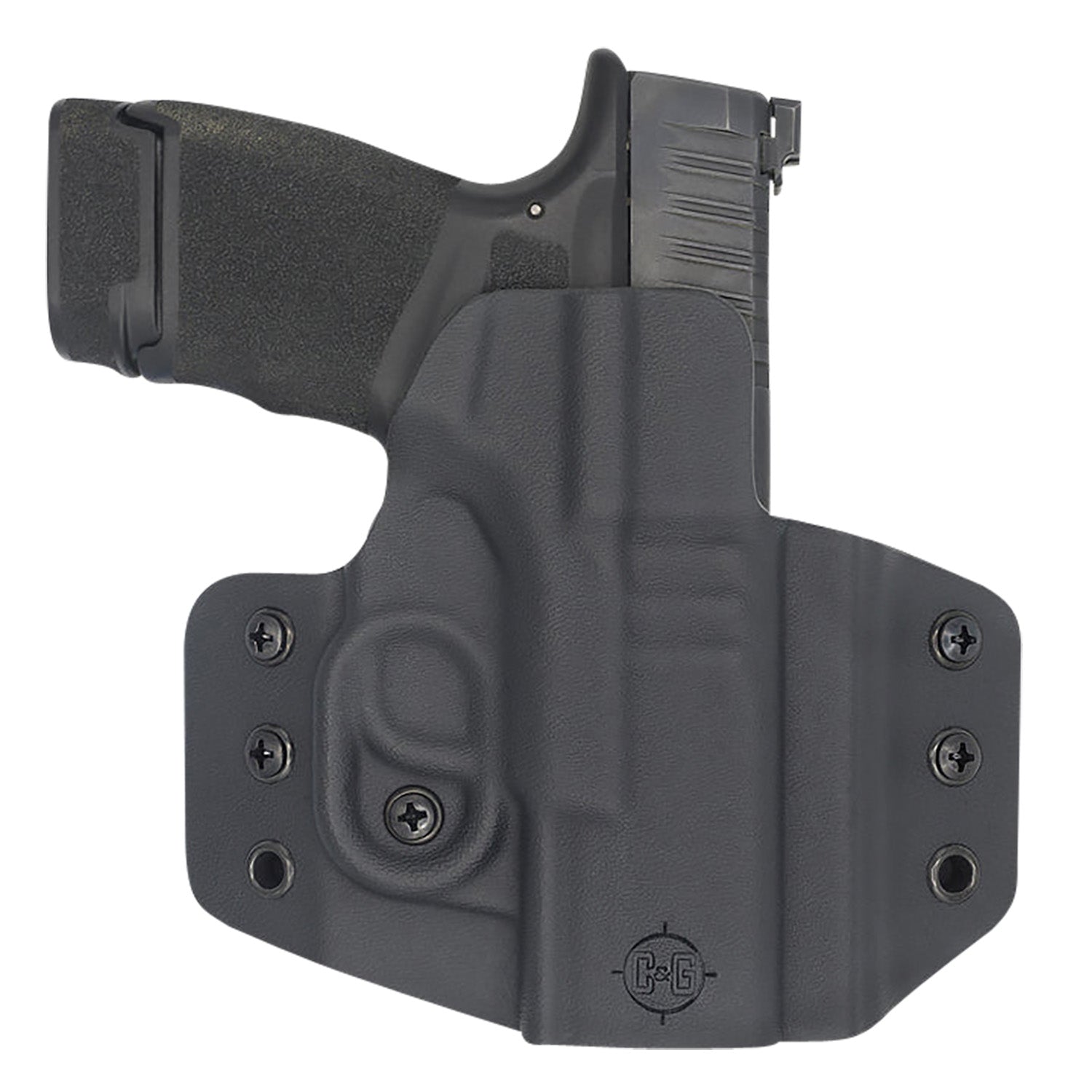 C&G Holsters 0950100 Covert OWB Kydex Belt Loop Holster Springfield Hellcat Right Hand