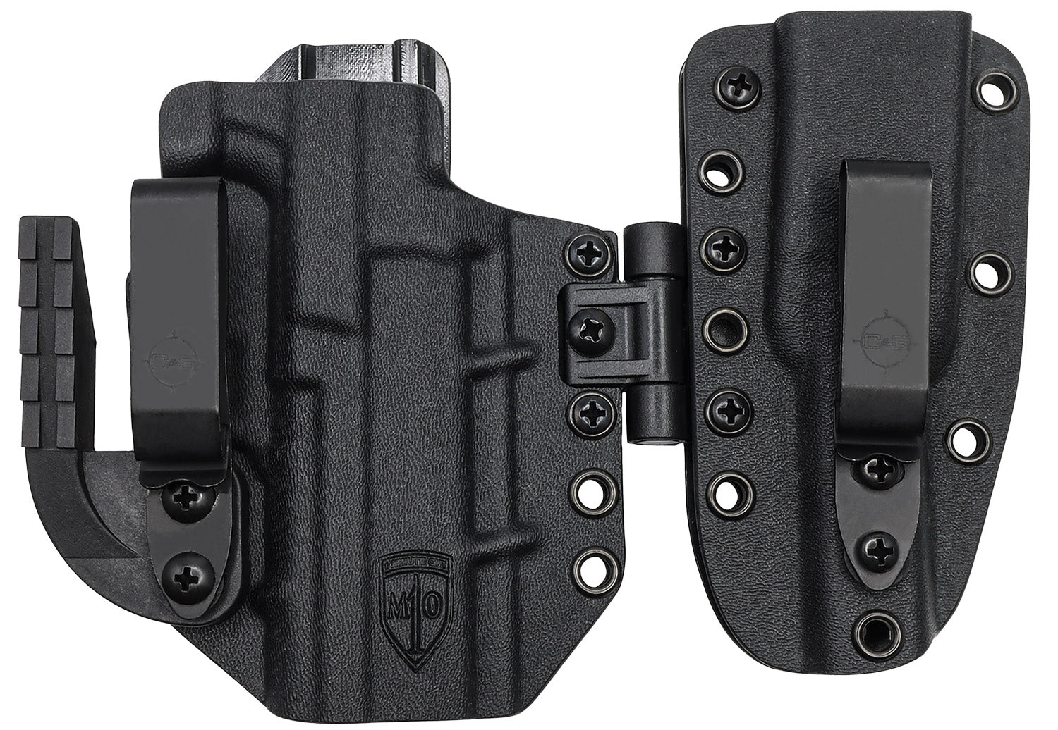 C&G Holsters 0386100 MOD1 IWB Kydex Belt Clip Holster Sig P365/XL Right Hand