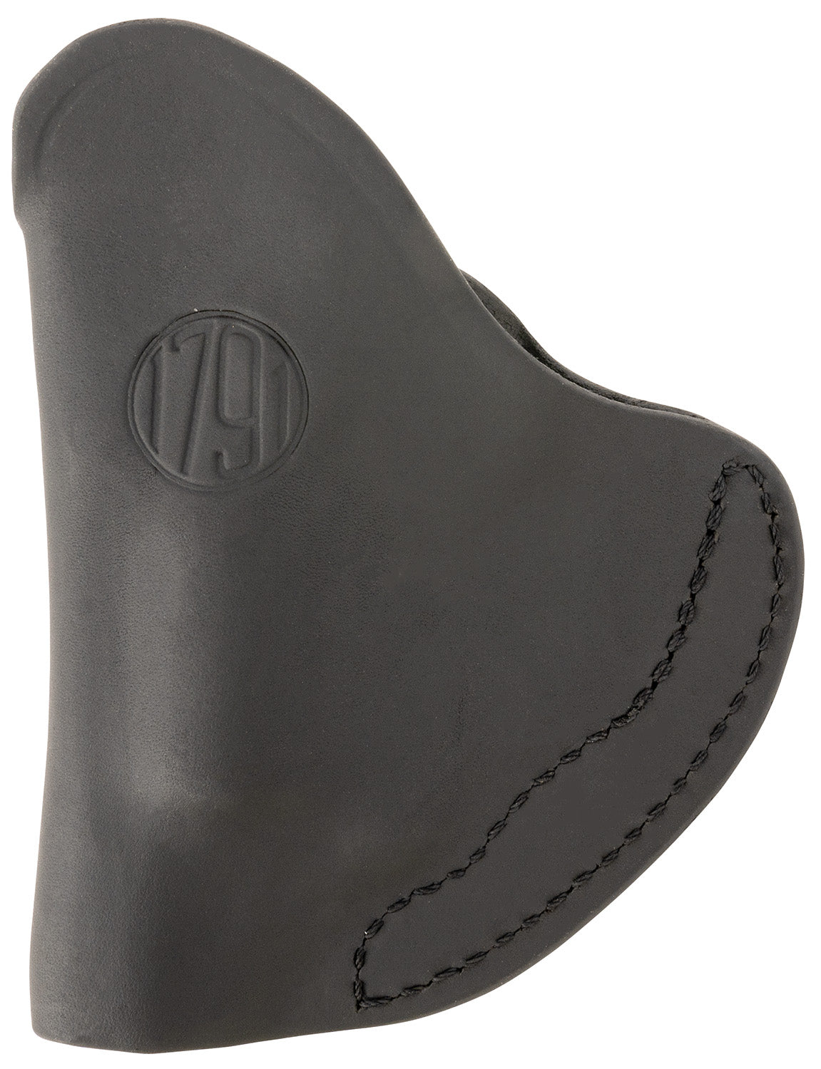 1791 Gunleather RVH IWB Tuckable Revolver Holster Size 01 Stealth Black Leather Belt Clip Right Hand