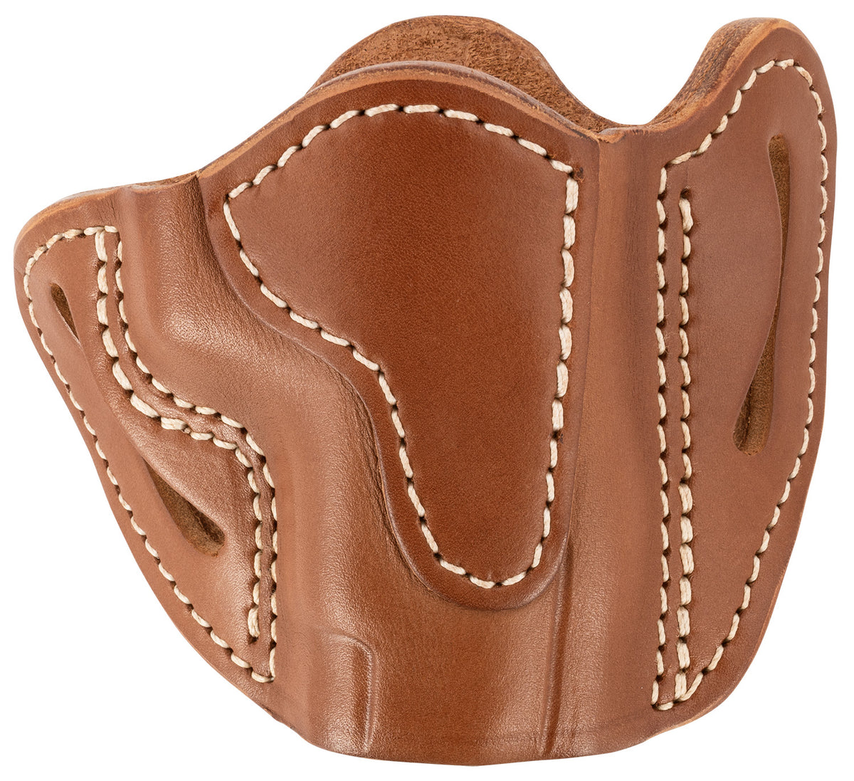 1791 Gunleather OR-BHC MAX Optic Ready OWB Compact Classic Brown Leather Belt Slide - Sig P365XL/Glock 48 Right Hand