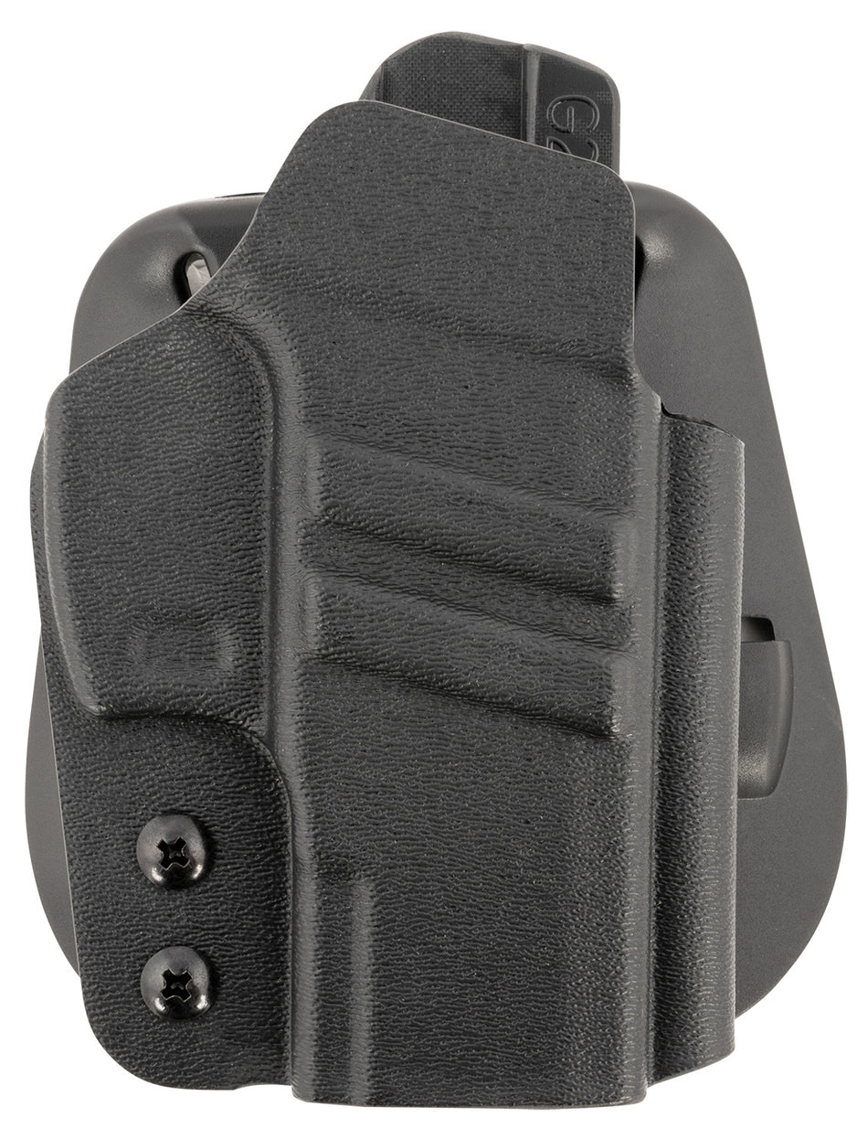 1791 Gunleather Tactical Kydex OWB Holster Black - Fits Taurus G2C/G3 Right Hand