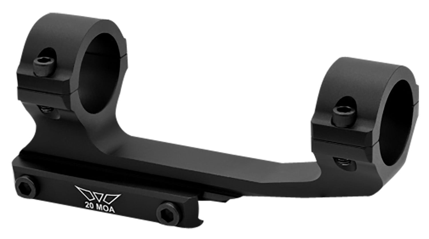 Warne V4011M Vapor MSR 1-Inch 20 MOA Scope Mount and Ring Combo Matte Black