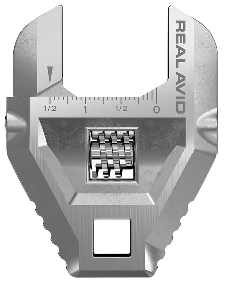 Real Avid Armorer's Master-Fit Adjustable Wrench Fits Up To 1.50" Firearm Nuts, 1/2" Drive