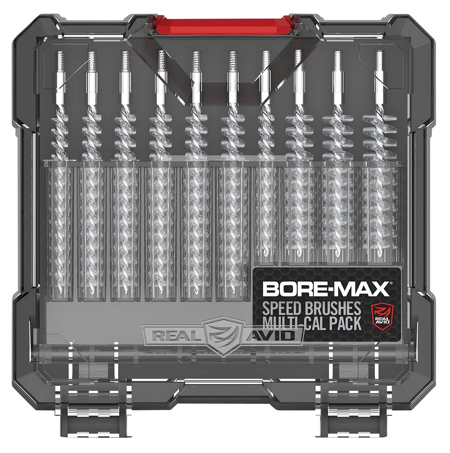 Real Avid AVBMSBS Bore-Max Multi-Caliber Speed Brush Set Nickel-Plated
