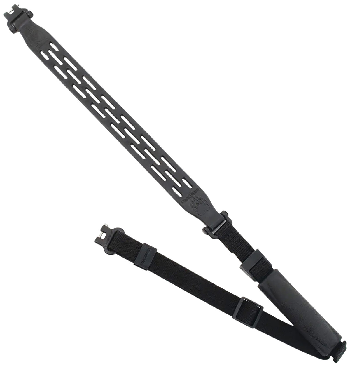 Limbsaver 12290 Kodiak-Air Black NAVCOM Rubber Rifle Sling 1" Wide Adjustable