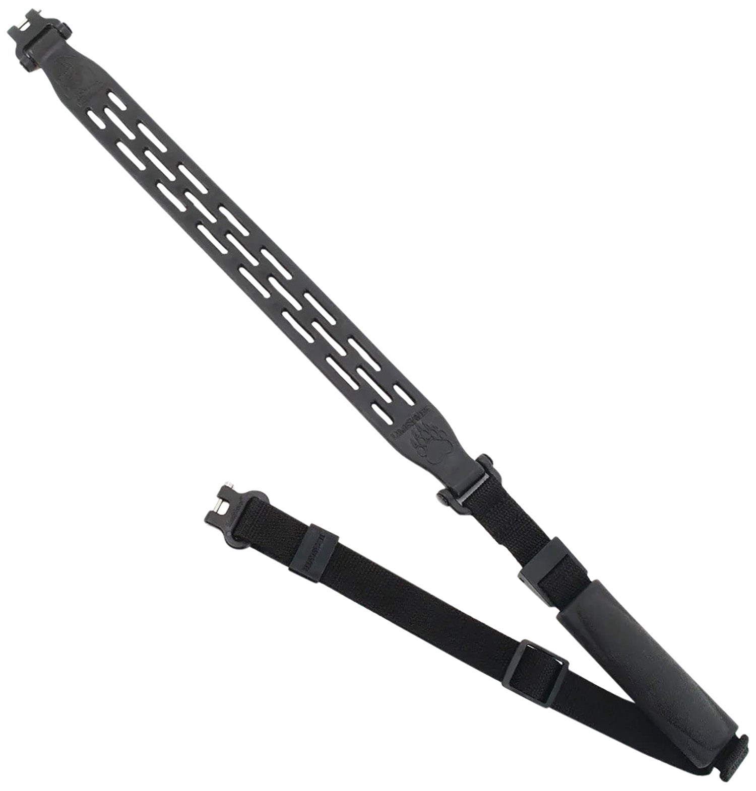 Limbsaver 12290 Kodiak-Air Black NAVCOM Rubber Rifle Sling 1" Wide Adjustable