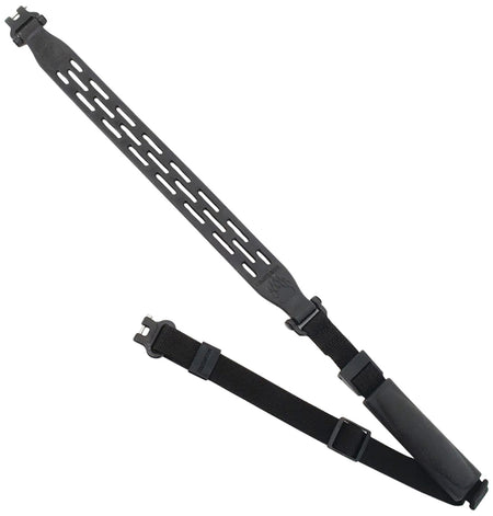 Limbsaver 12290 Kodiak-Air Black NAVCOM Rubber Rifle Sling 1" Wide Adjustable