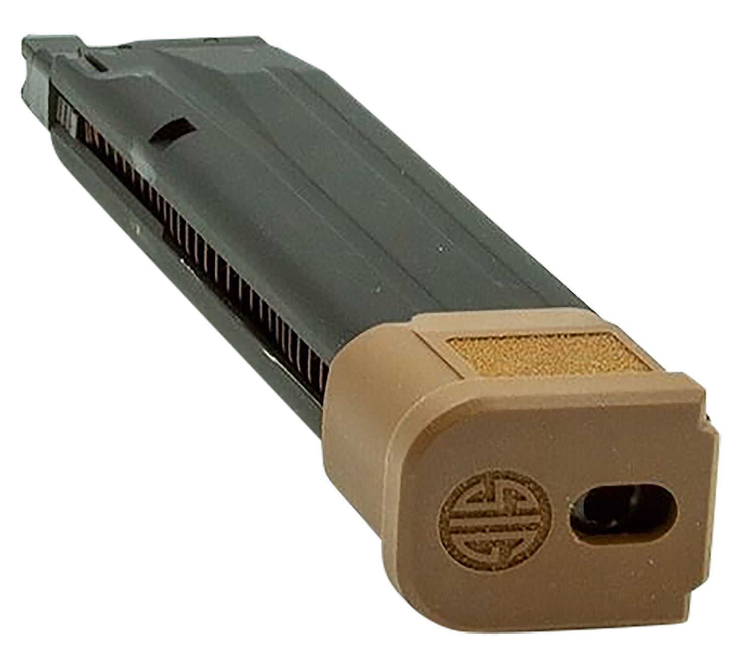 Sig Sauer Airguns AMPFM17 M17 ProForce Airsoft Magazine 6mm 21 Round CO2 Housing Black/Brown