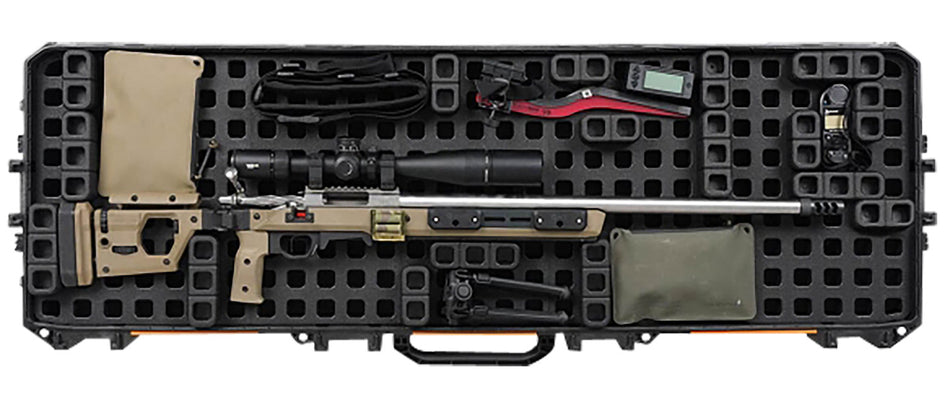 Magpul MAG1302-BLK DAKA Grid Organizer Black Polypropylene Insert for Pelican 800 Vault Double Rifle Case