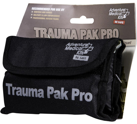 Adventure Medical Kits Trauma Pak Pro with QuikClot Gauze and AMK Tourniquet - Black