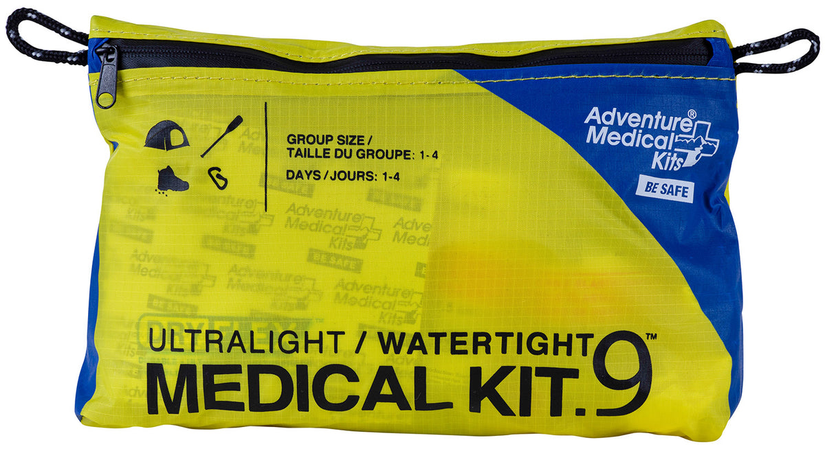 Adventure Medical Kits Ultralight/Watertight .9 Medical Kit for 1-4 Days and 1-4 People