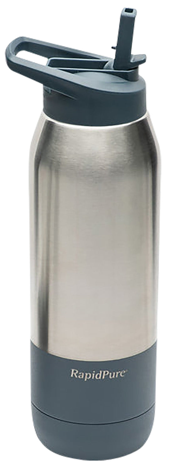 RapidPure 01600124 Purifier+ Insulated Stainless Steel Water Purification Bottle