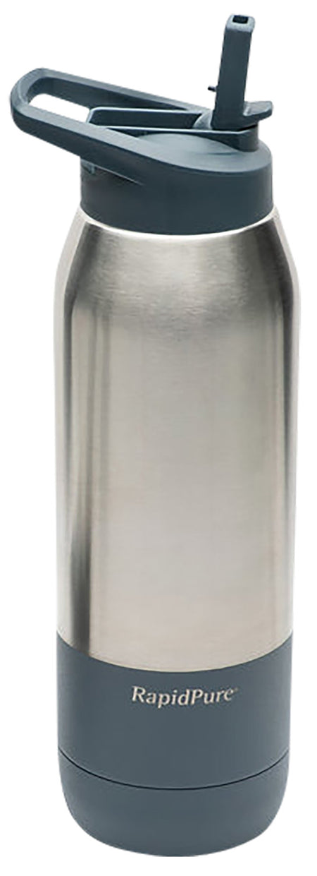 RapidPure 01600124 Purifier+ Insulated Stainless Steel Water Purification Bottle