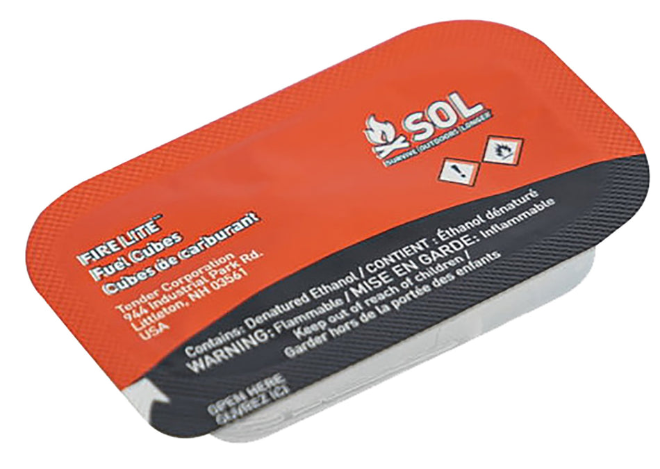 Survive Outdoors Longer 01401239 Fire Lite All-Weather Fuel Cubes 4 Packs 48 Total