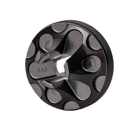 Rugged Suppressors FC006 Flash Hider Front Cap 7.62mm Black Steel for Radiant/Surge/Razor762