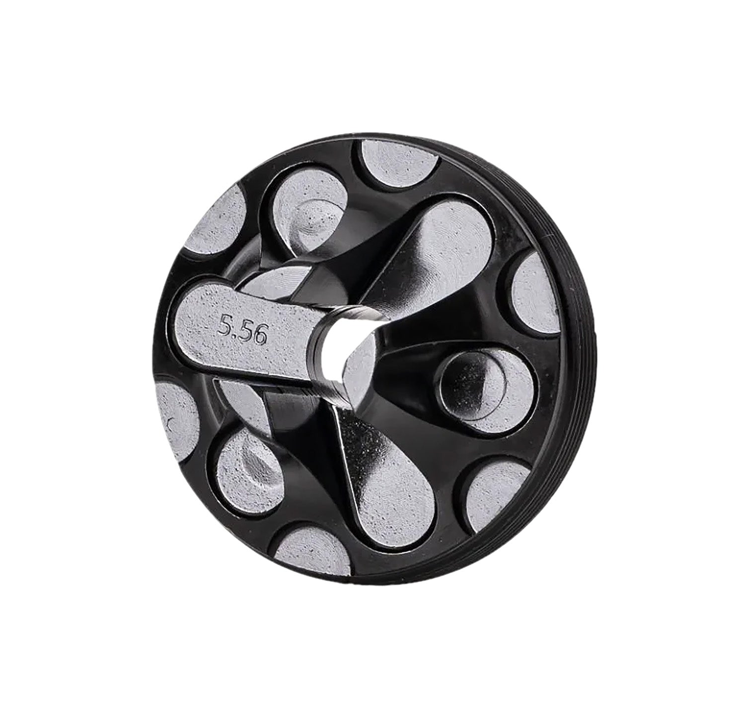 Rugged Suppressors FC007 Flash Hider Front Cap 5.56mm Black Steel for Razor556